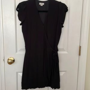 Loft Petites Skort Dress Black 00P